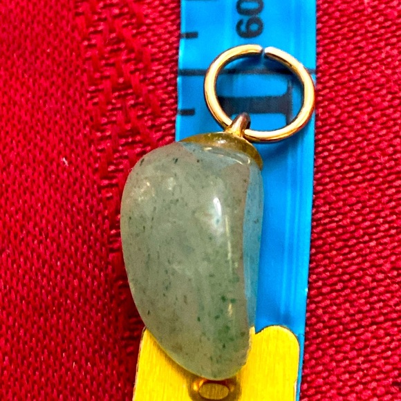 5/$10❤️❤️❤️New Aventurine Stone Charm Pendant - Picture 2 of 2